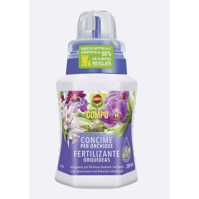 

Fertilizante orquídeas 250 ml - Compo