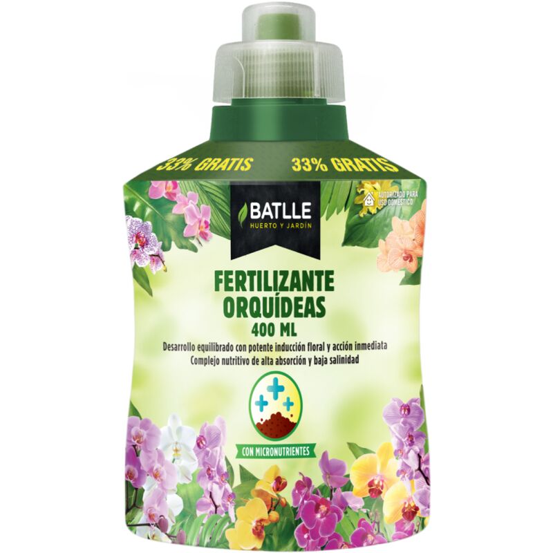 

Fertilizante orquídeas 400 mL