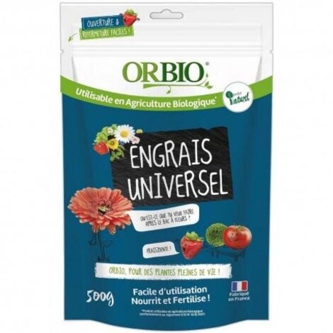 Fertilizante universal 500g OrBio