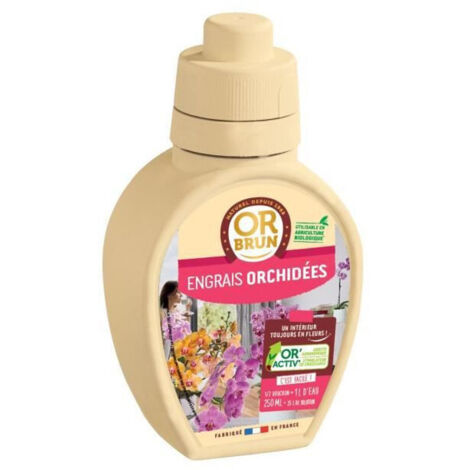 FERTILIZZANTE OR BRUN per Orchidee 250 ml
