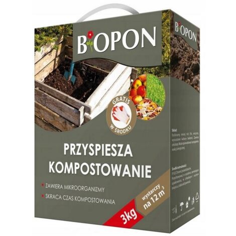 FERTILIZZANTE PER COMPOSTATORI 3 KG - BR BIO-1242