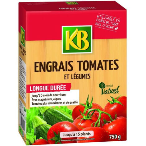 Fertilizzante per piante KB ORGANIC 750 g