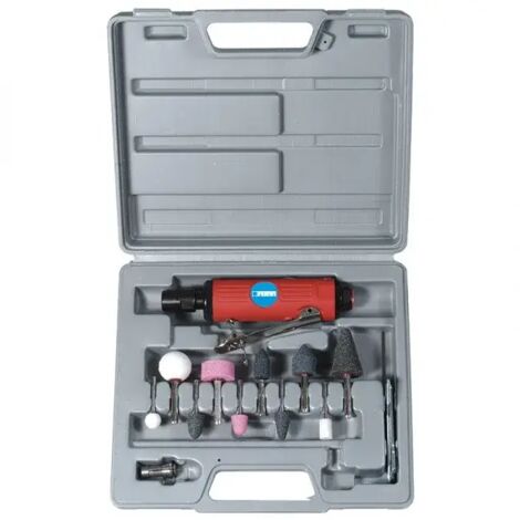 Fervi 0050 Smerigliatrice pneumatica assiale con set molettine