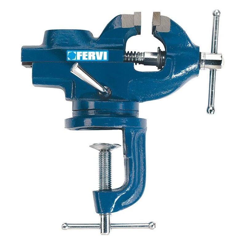 Etau pivotant avec pince de 60 mm Fervi 0146/60