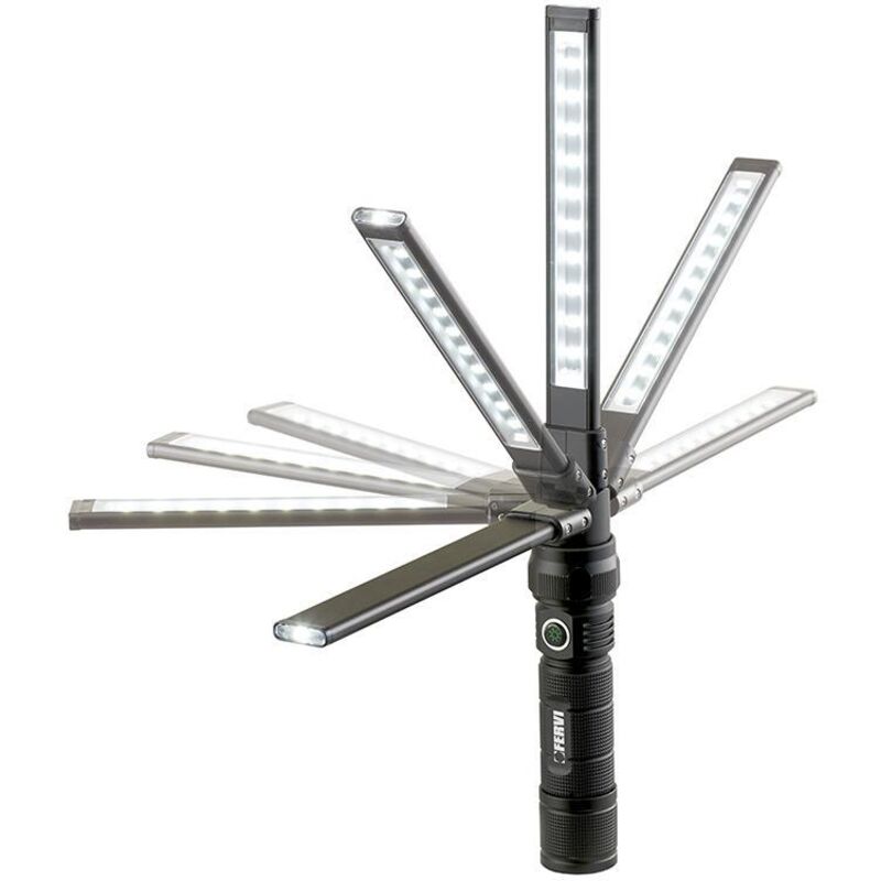 Fervi - 0209 Lampe led magnétique inclinable à 180°.