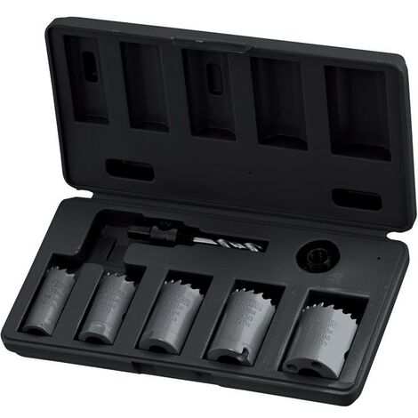 Fervi 0278/005S Set di seghe a tazza in valigetta 7 Pz.