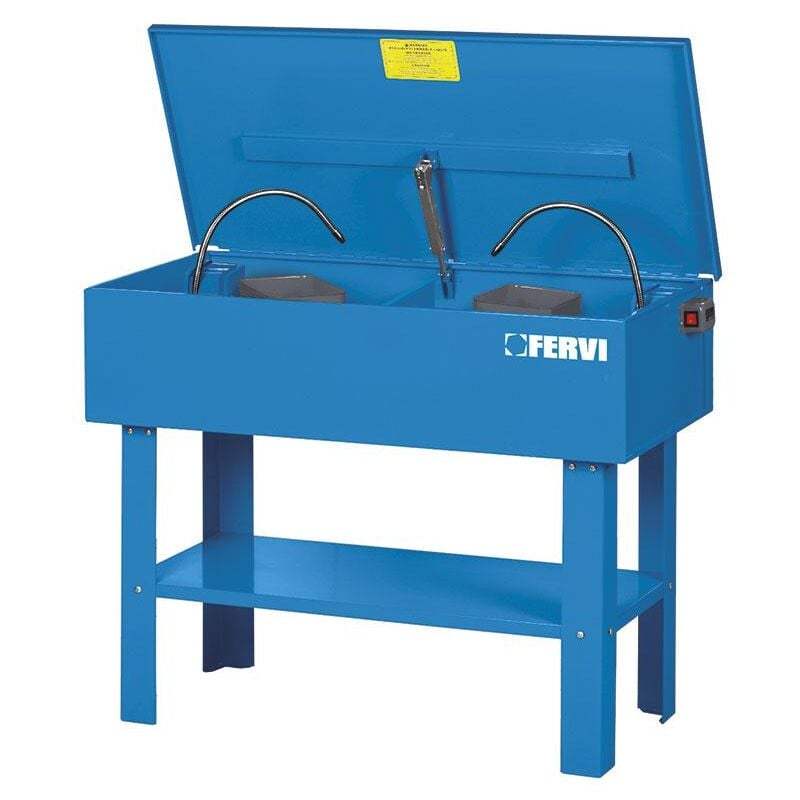 Fervi - Reservoir lave-pieces 150l avec pompe double usage 0486