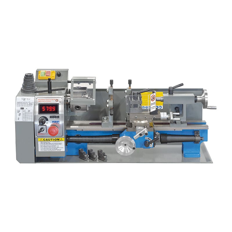 Fervi - Tour a metaux parallele avec affichage numerique 230 v 0506