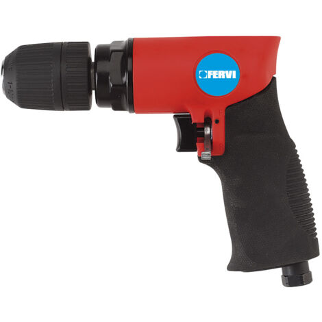 FERVI 0574 Trapano avvitatore ad aria compressa reversibile da Ø 10 MM