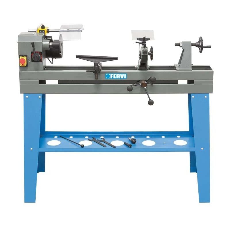 Fervi - Tour a bois avec copie 750w 1000mm 0648 230v