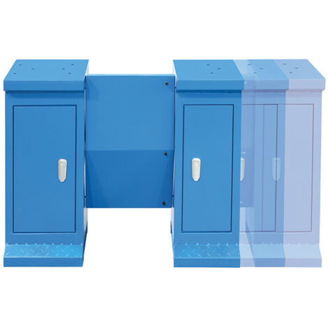 Fervi 0657/B Banco universale per tornio con punte 500 - 900 mm