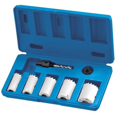 Fervi 0712/005 Assortiment de scies cloches 7 Pcs.