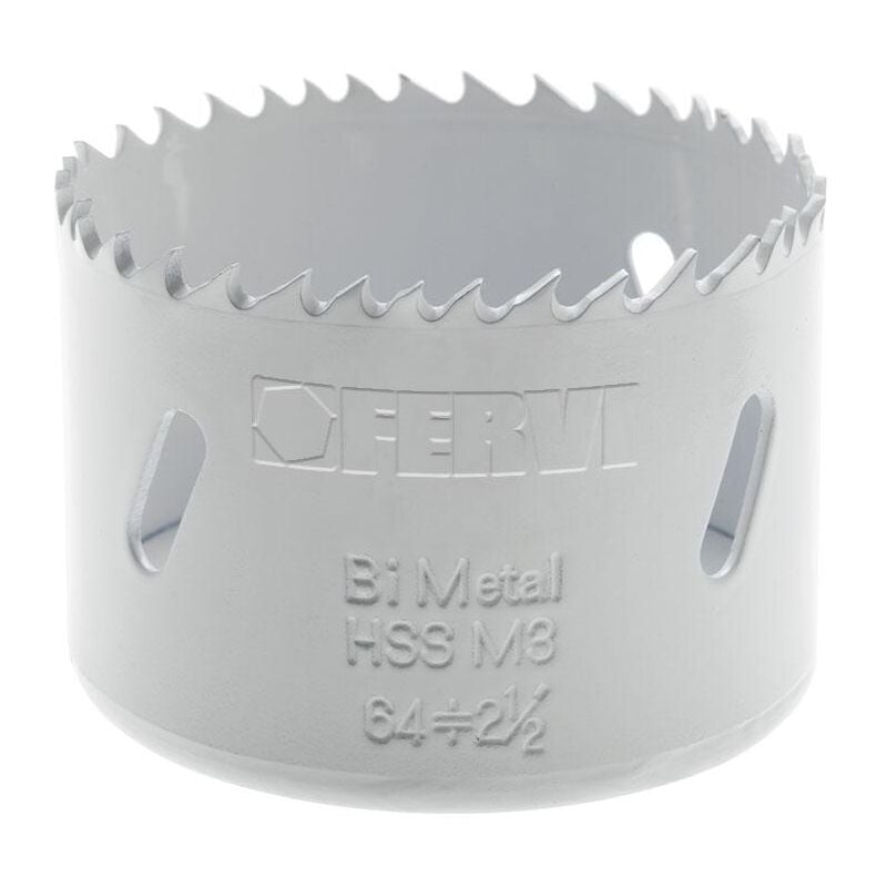 Fervi - Scie a trous bimetalliques hss pour metal 152 mm 0712/152