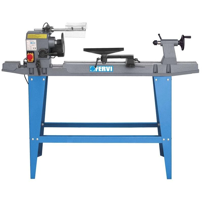 Fervi - Tour a bois avec banc Wood lathe with bench 0751