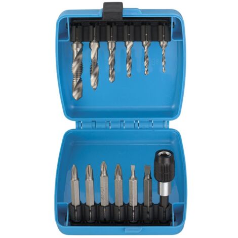 FERVI 0890 KIT SET INSERTI E PUNTE FORA FILETTA PUNTA MASCHIO SVASATORI TAPING
