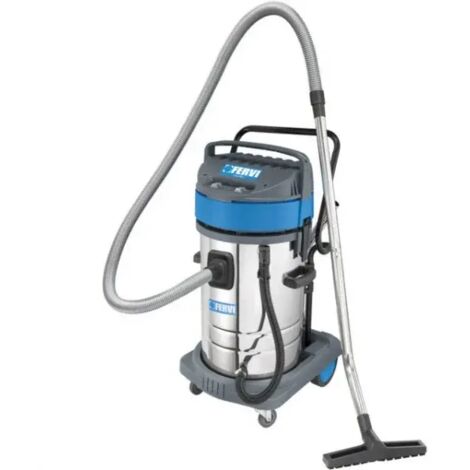 Fervi A040/802 Aspirapolvere industriale per solidi e liquidi 80 L