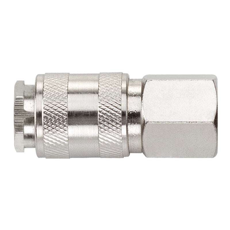 Fervi - Kit 2 robinets rapides universels filetage 1/4 femelle air comprime 0785/1f