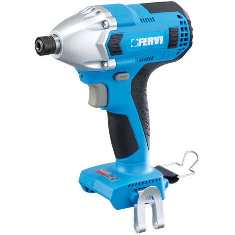Fervi Avvitatore a Impulsi 20V 1/4" Hex Brushless con LED e Gancio