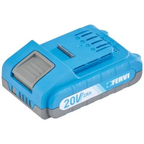 Fervi Batteria Li-Ion 2Ah 20V per Fervi F20V Range Ricaricabile 0,45kg