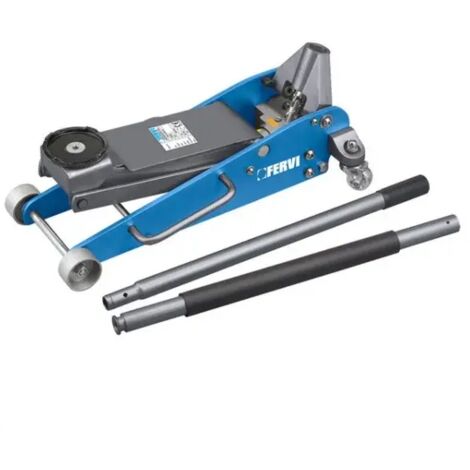 Fervi C039/25 Cric à roues en acier et aluminium 2,5 tonnes