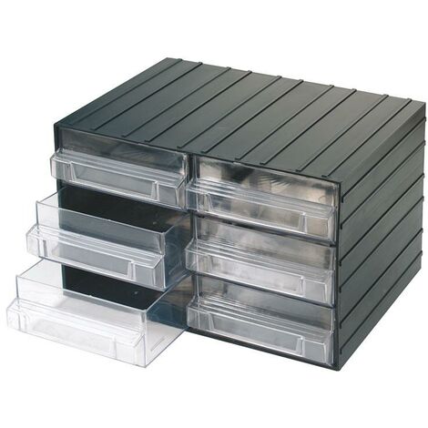 Fervi C080/6 Cassettiera con 6 cassetti trasparenti estraibili