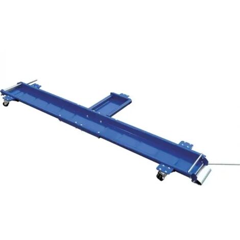 Fervi – Chariot roulant pour moto à la manœuvre 300 kg – Acier peint par poudrage – Pour espaces restreints – 430