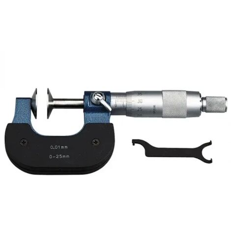 Fervi M010/75/100 Micrometro 75 - 100 mm con piattelli 20 mm