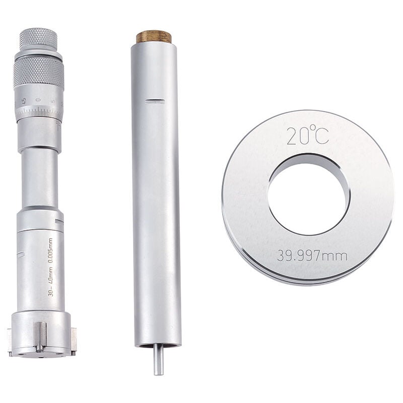 Micrometre a 3 points pour trous interieurs et borgnes de 12 a 16 mm