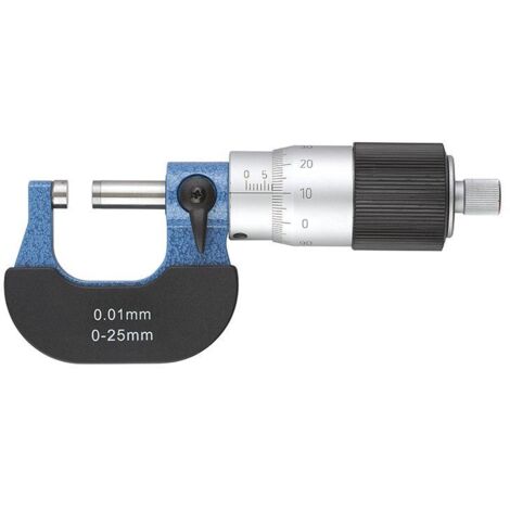 Fervi M022/00/25 Micromètre centésimal extérieur 0 - 25 mm
