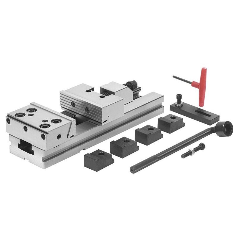Etau de precision en acier 100 x 100 mm