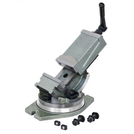 Fervi M530/125 Morsa a macchina inclinabile 100 mm con base girevole