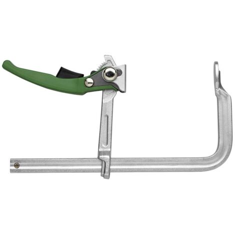 Fervi Morsetto a Cricchetto in Acciaio Temperato 500 x 120 mm 500 Kg