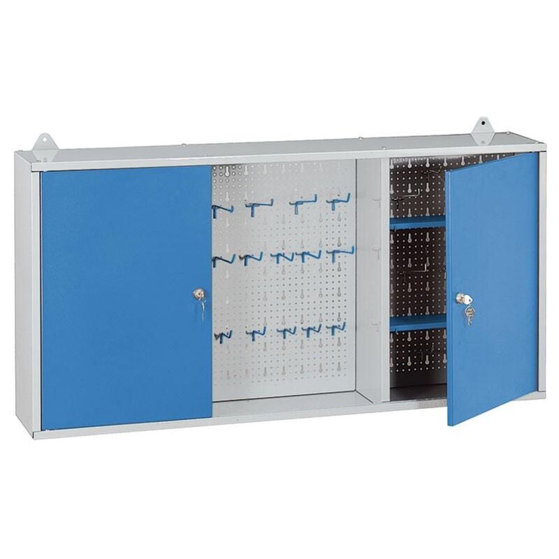 Meuble mural pour etabli d'atelier