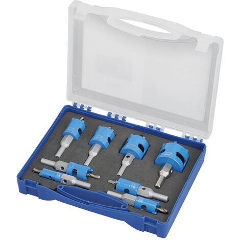 Fervi P076/008S Jeu de scies cloches de construction 8 Pcs.