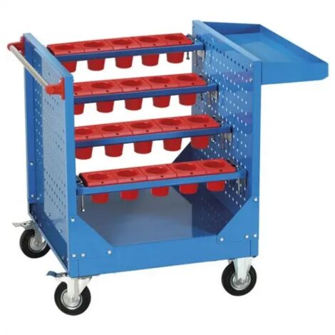 Fervi P450 Carrello con 20 portaconi
