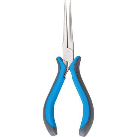 Fervi Pinza Elettronica a Becchi Extra Lunghi Acciaio Cromato 150 mm