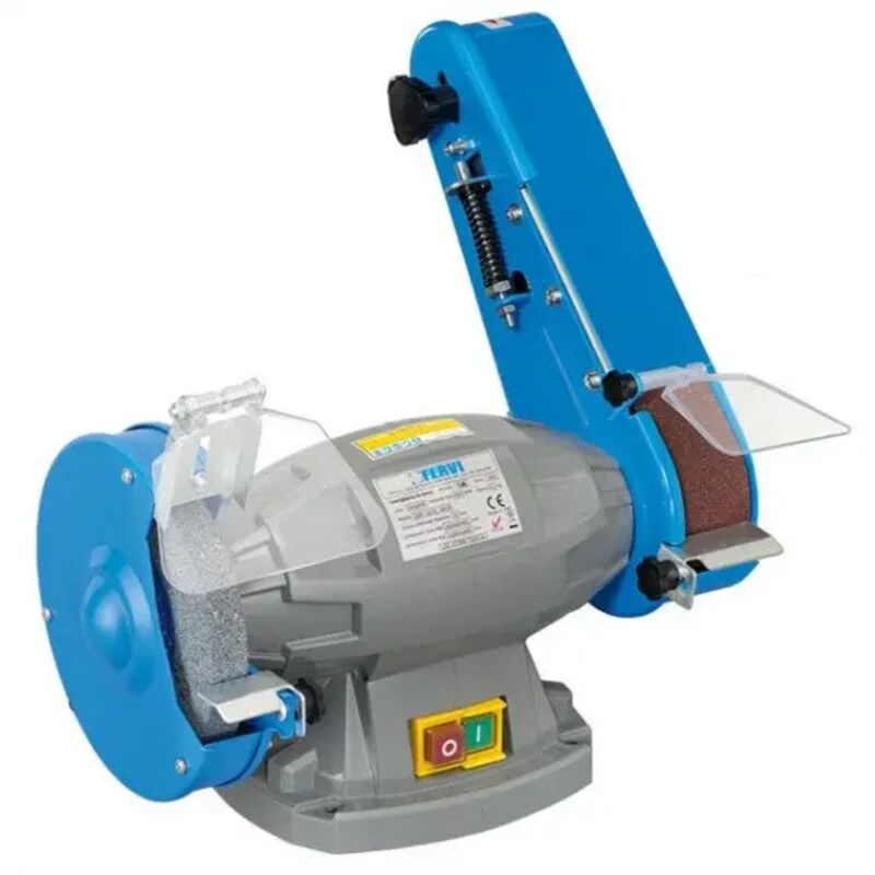 Fervi - S383 Meuleuse d'établi avec ponceuse 230 v