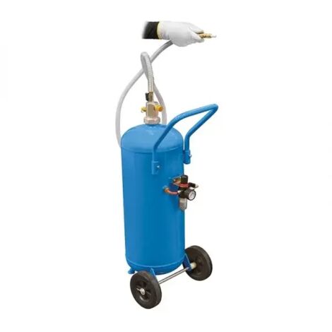 Fervi – Sableuse pneumatique 310 – Débit 240-300 l/min – Pression 2,5-6,2 bar – Pour surfaces métalliques et murs – Utilisation extérieure