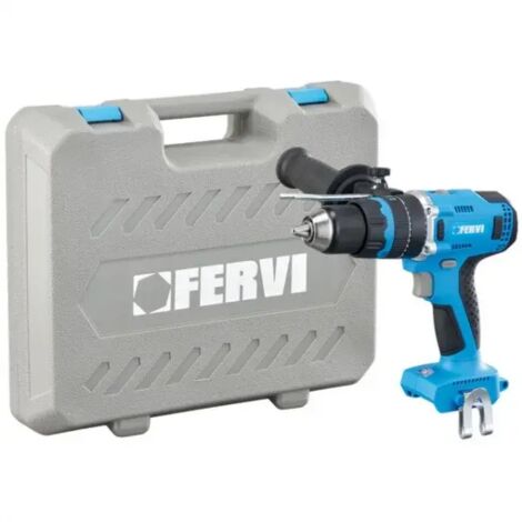 Fervi Trapano a Percussione 20V Corpo Macchina con Motore Brushless