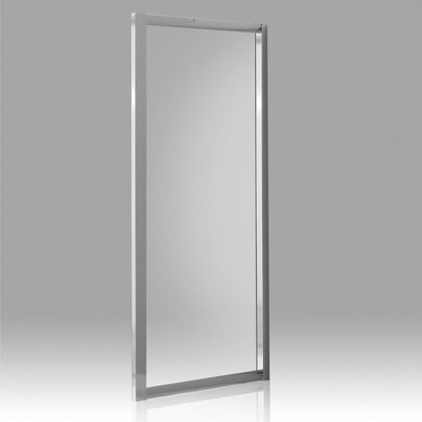 Feste Tür 80 cm mit 6 mm Glas