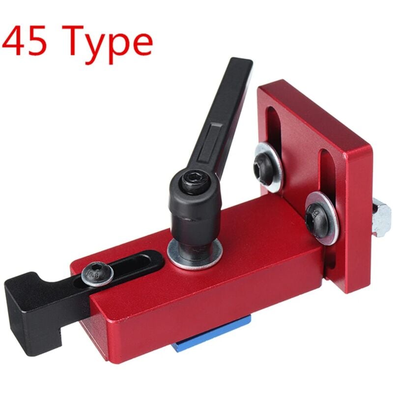 Image of Fester T-Nut-Gehrungsschienenanschlag 45 mm DIY-Handwerkzeuge für die Holzbearbeitung