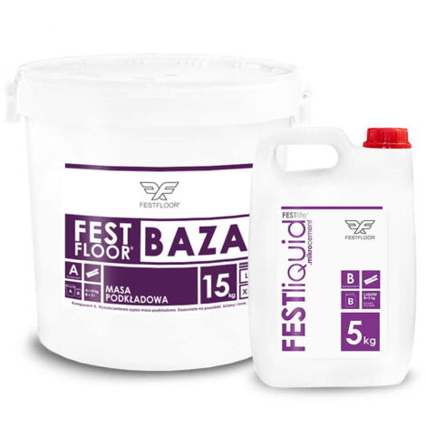 FESTFLOOR BAZA 15+5 kg - base de microcemento - árido tamaño XL