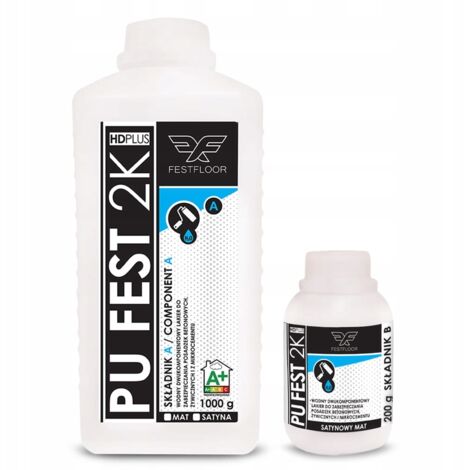 FESTFLOOR PU FEST 2K POLYURETHANLACK 1,2 KG GLÄNZEND