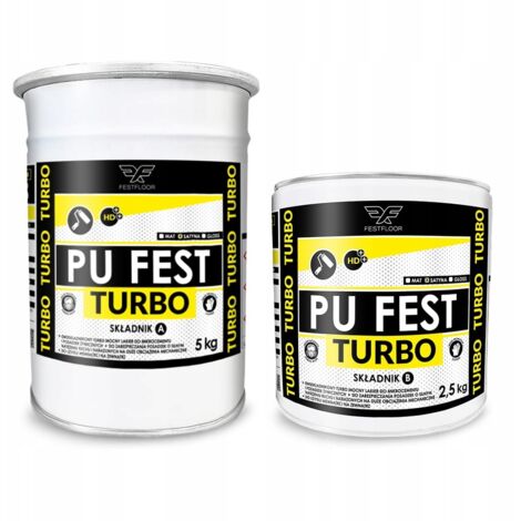 FESTFLOOR PU FEST TURBO VERNIS POLYURÉTHANE 7,5 KG SATIN