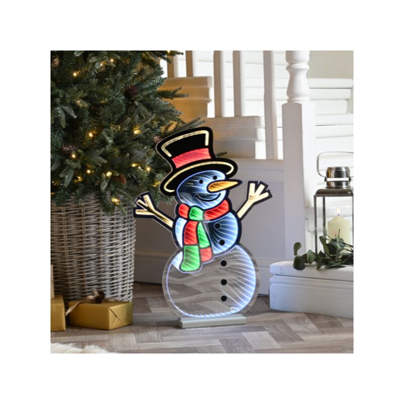 Image of Festive - Infinity Standing Snowman with&hellip;