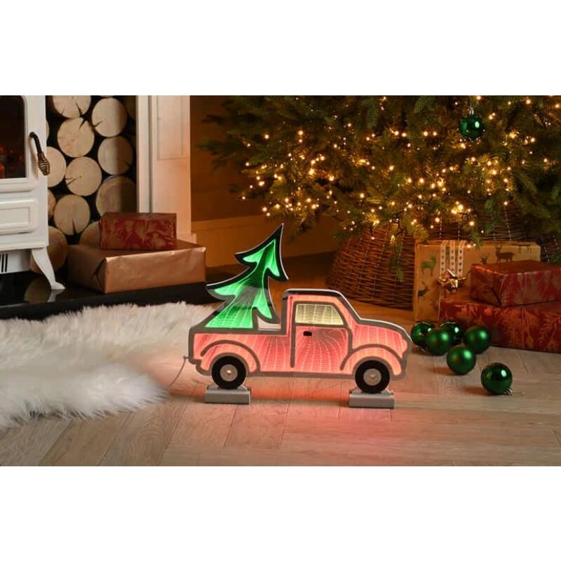 Image of Festive Truck with Tree Infinity Christmas&hellip;