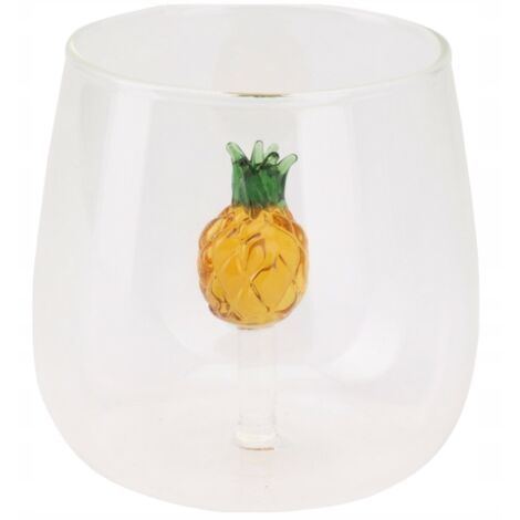 Festliches Getränkeglas mit einer kleinen Figur im Inneren, 400 ml