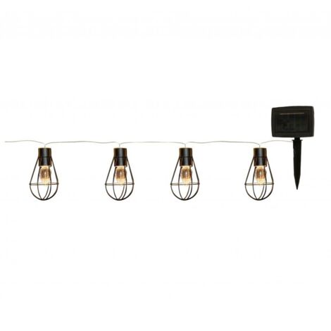 Festone 10 Lampadine Vintage Led Bianco Caldo GIOCOPLAST