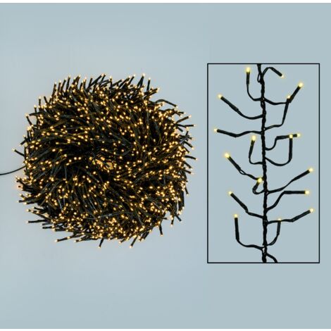 LOTTI IMPORTEX Festone cluster miniLED 12cm 4+22,5m