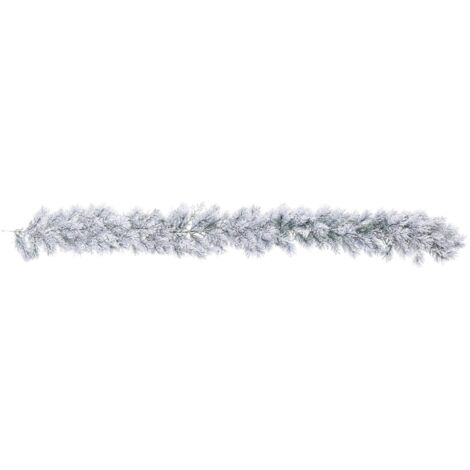 Festone nevado de 270 cm en PVC